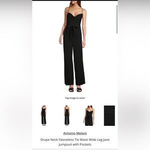 Antonio Melani black jumpsuit